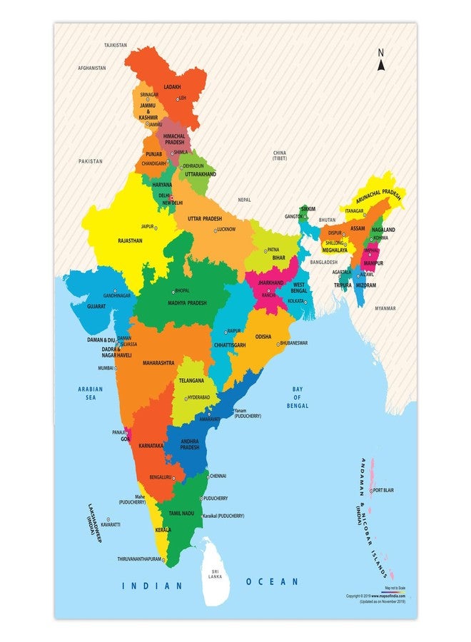 فنسكول لعبة أحجية الصور المقطوعة "خريطة الهند" من فان سكول، لعبة تعليمية وتدريبية للأطفال، 104 قطعة، لعبة مسلية للأطفال، هدية مثالية للأطفال من عمر 6 سنوات فما فوق. - Image 5